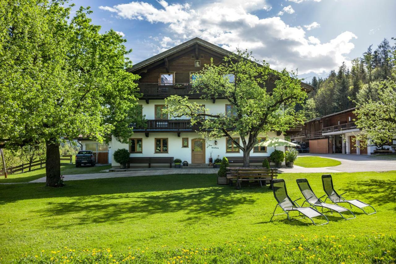 Vila Urlaub Am Bauernhof Windhaghof Kramsach Exteriér fotografie